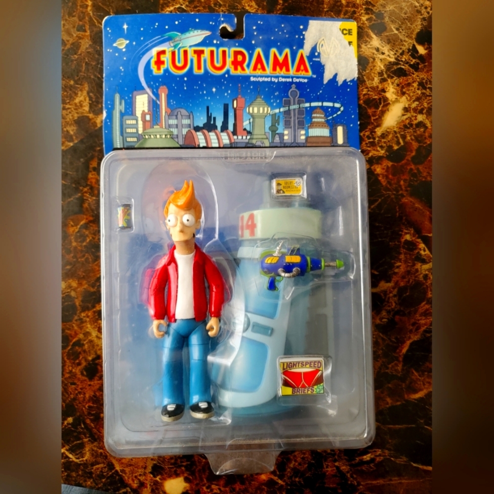 Futurama Philip J. Fry figure Moore Action Collectibles New